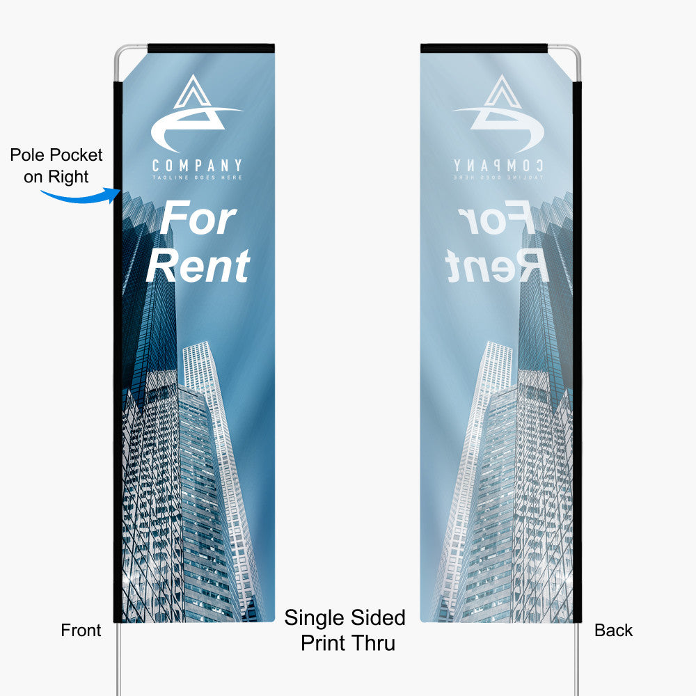 8.5FT RECTANGLE FEATHER FLAG