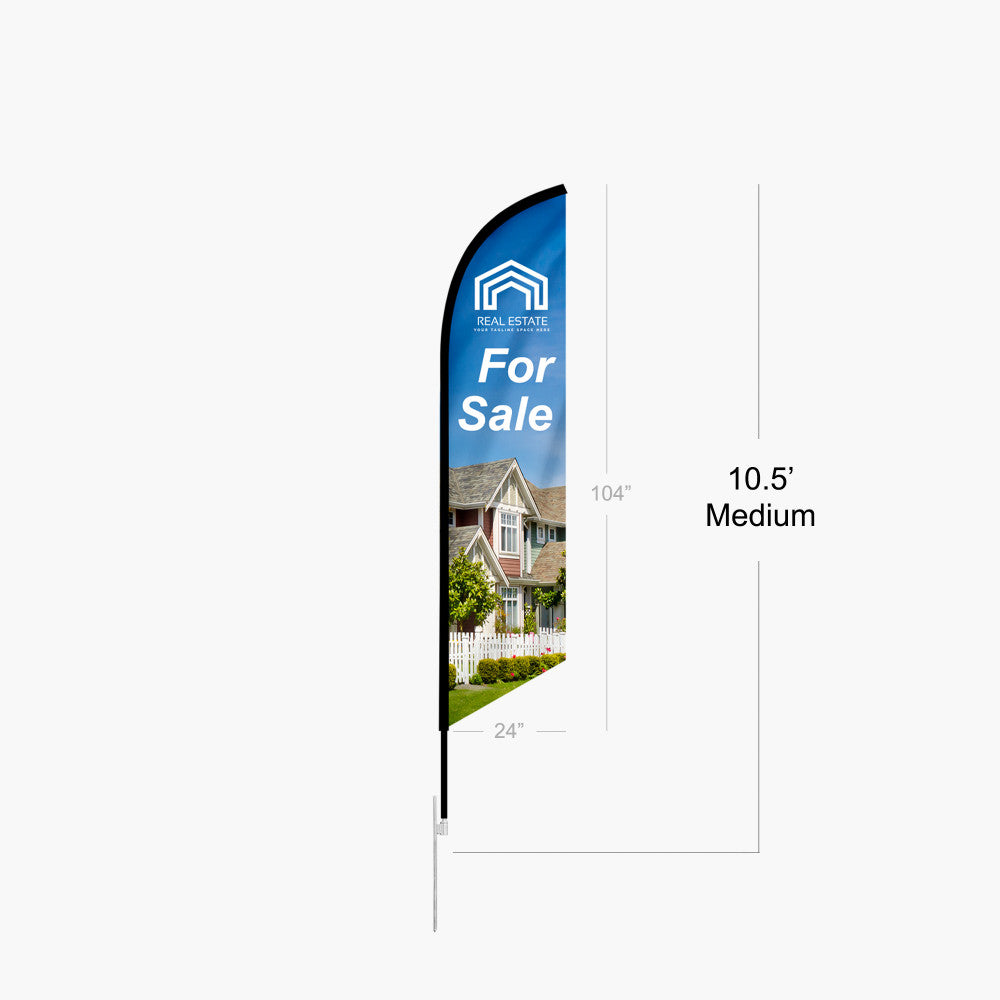10.5FT FEATHER FLAG