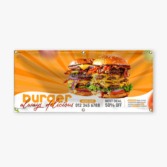 4X8FT VINYL BANNER