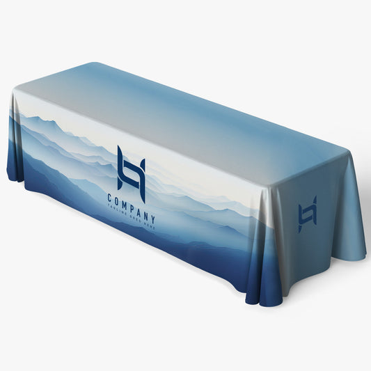 8FT TABLE COVER CLOSED BACK