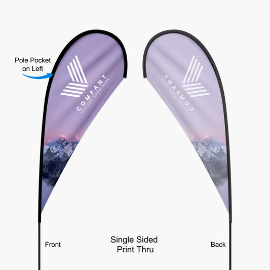 10.5FT TEARDROP FEATHER FLAG
